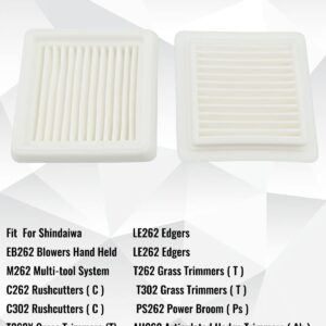 NTSUMI Air Filter Replace A226002030 A226002040 Fit for Echo Shindaiwa PE-2620 PE-2620S PB-2620 SRM-2620 AH262 AHS262 BRD-2620 C262 Lawn Mower With Fuel Filter Line Spark Plug, 7 Pack Kit