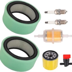 Hippotech 24-083-03-S 2408303 Air Filter Tune Up Kit with 24 083 02-S Pre Cleaner 52 050 02-S Oil Filter for Kohler 2408303 CV18-CV25 CH730-CH740 CV675-CV740 CH18-CH25 18HP-25HP Engine Lawn Mower