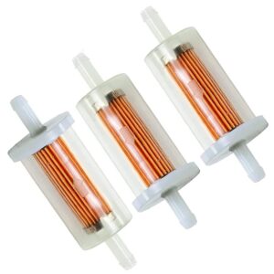 Go-cheers 695666 Fuel Filter Replacement For 845125 691035 493629 5065 5065D 5065K Lawn Mower Tractor 3 pack