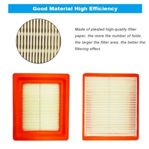 ZLKSKER 14 083 15-S 14 083 16-S Air Filter Replacement for Kohler XT650 XT675 Lawn Mower Engine, Lawn Mower Parts (1)