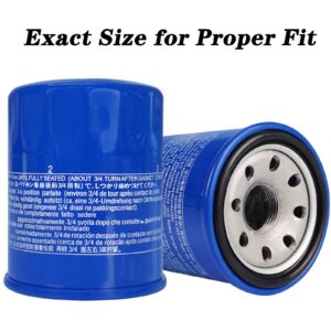 Jvfnxpm 15400-PLM-A02PE Oil Filter for Hnoda GX610 GX630 GX660 GX670 GX690 GXV340 GXV390 GXV610 GXV630 GXV660 GXV670 GXV690 Engines Replace 15400-PLM-A02 15400-PLM-A01 15400-P0H-305PE