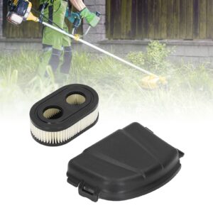 Hyuduo Lawn Mower Air Filter Mowing Machine Accessories Replacement Plastic Garden Mower Filter Cover Set for Lawn Trimmer 798452 590548