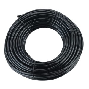 50ft 1/4 inch drip irrigation tubing, blank distribution line water hose garden watering tube for garden irrigation system