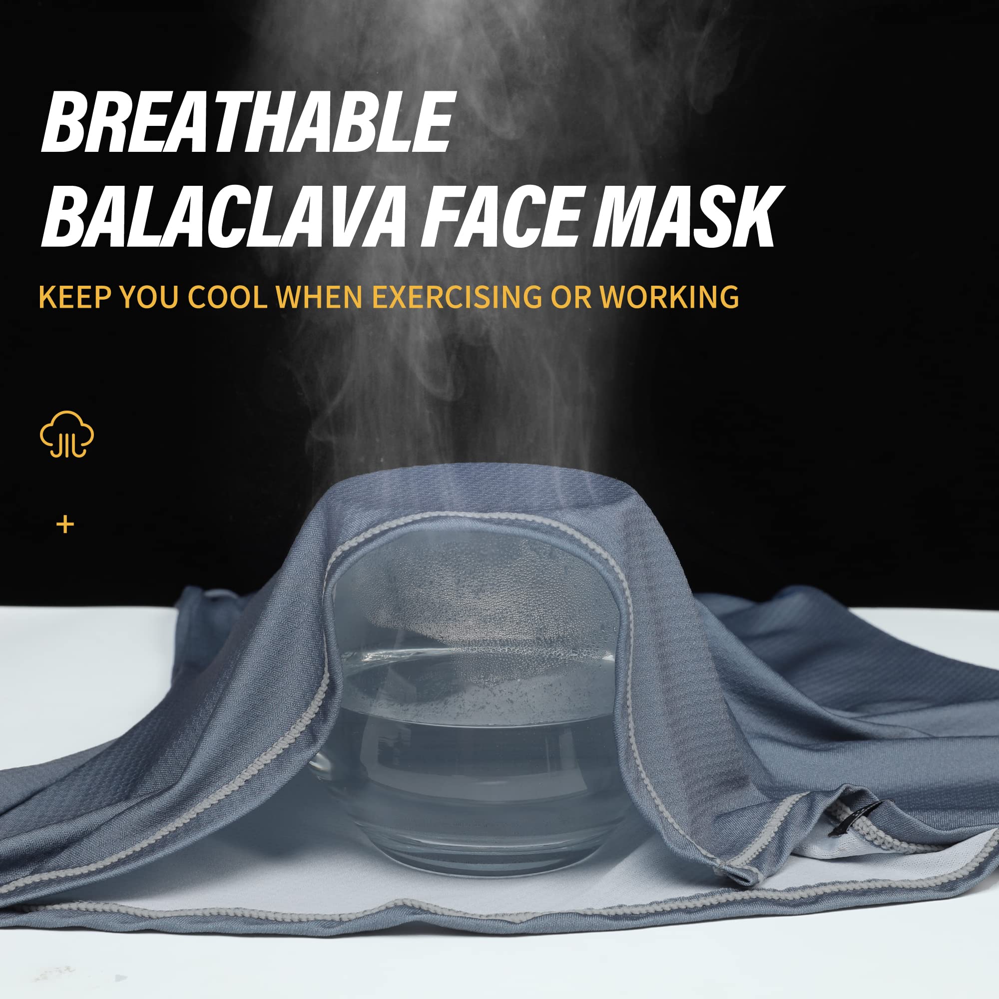 Balaclava Summer Protection Face Mask Breathable Motorcycle Hood Helmet Liners Outdoor Cycling Hiking Sports