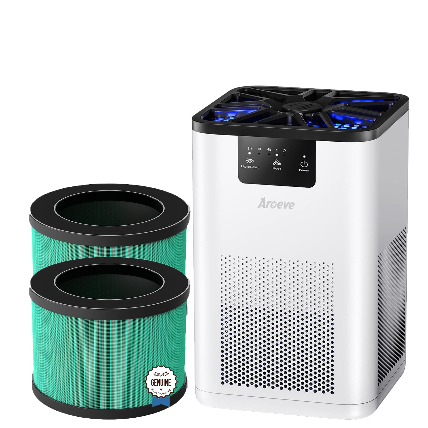 AROEVE Air Purifier with Three Filter(One Basic Version & Two Pet Dander Version)