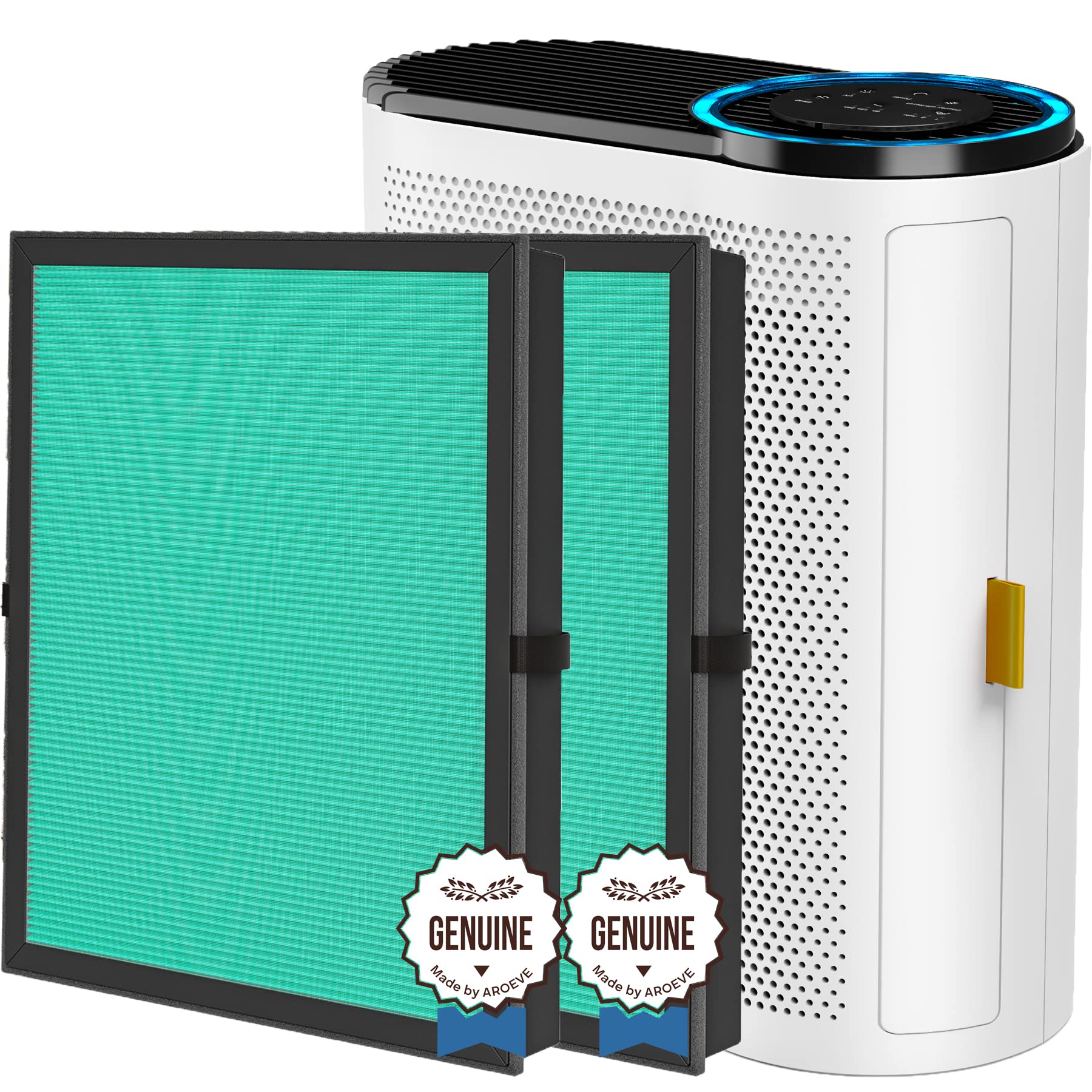 AROEVE Air Purifier with Three Filter(One Basic Version & Two Pet Dander Version)