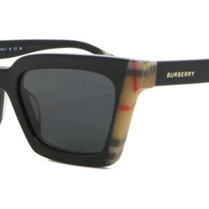 BURBERRY BRIAR BE 4392U Black Vintage/Dark Grey 52/19/140 women Sunglasses