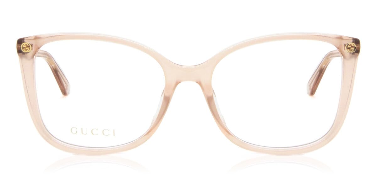 Gucci GG0026O 013 Nude Cat-Eye Women's Eyeglasses