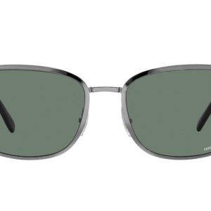 Ray-Ban RB3705 Square Sunglasses, Gunmetal/Polarized Grey, 57 mm