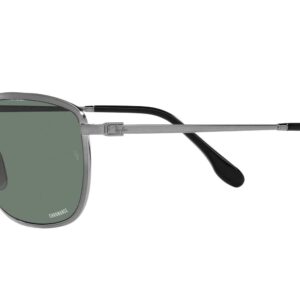 Ray-Ban RB3705 Square Sunglasses, Gunmetal/Polarized Grey, 57 mm