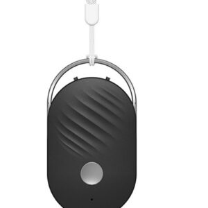 Necklace Purifier Rechargeable.,Necklace Purifier Rechargeable Silent Negative Ion Portable Mini Wearable Air Purifier for Car Bedroom (Black (dq503))