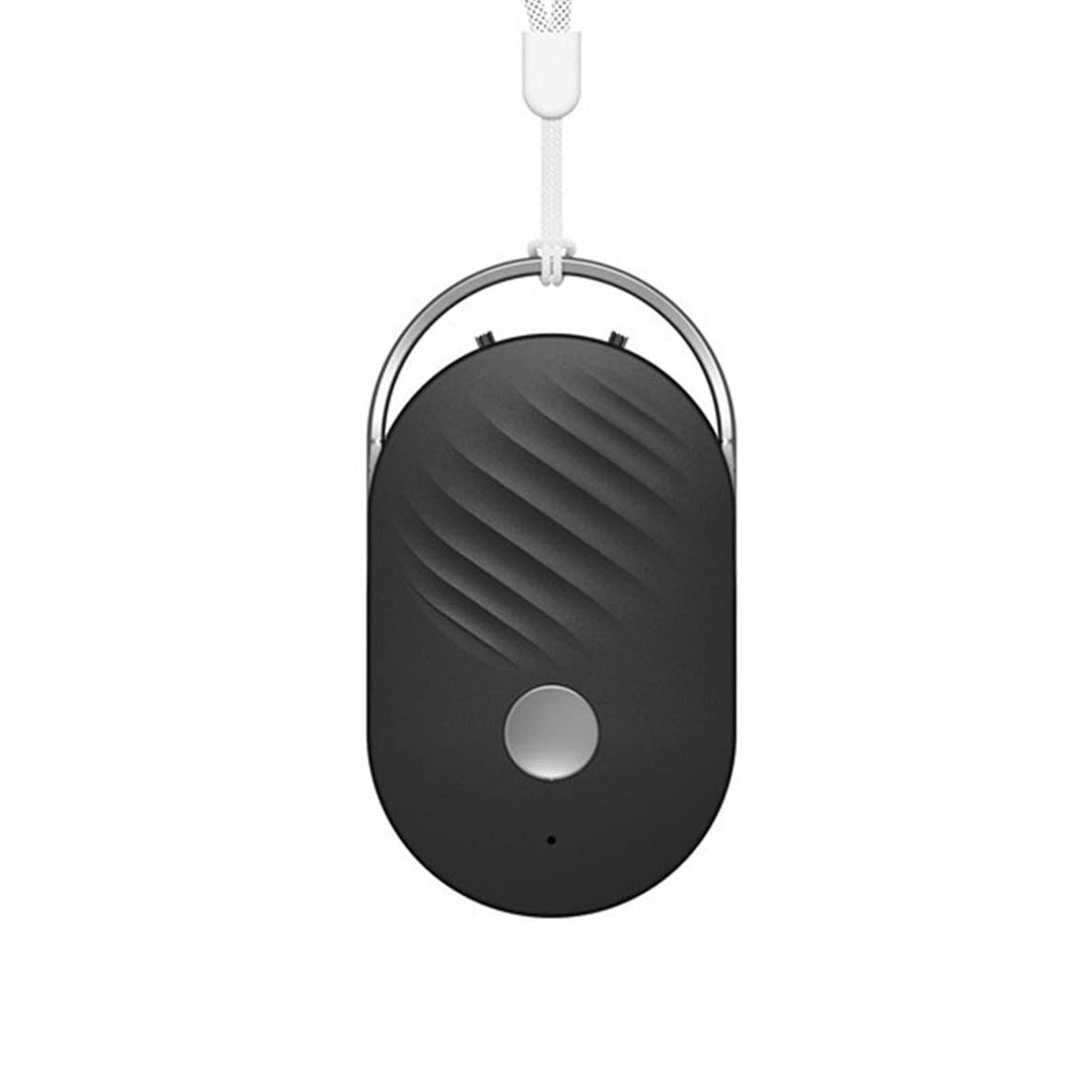 Necklace Purifier Rechargeable.,Necklace Purifier Rechargeable Silent Negative Ion Portable Mini Wearable Air Purifier for Car Bedroom (Black (dq503))