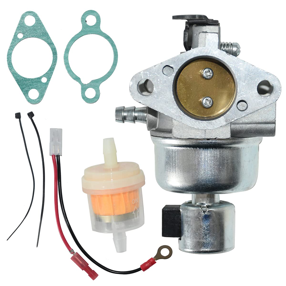 20 853 33-S Carburetor fit for Kohler Courage SV470 SV480 SV530 SV540 SV541 SV590 SV591 SV600 SV601 SV610 SV620 CV491 Lawn Mowers Engine with air Filter kit