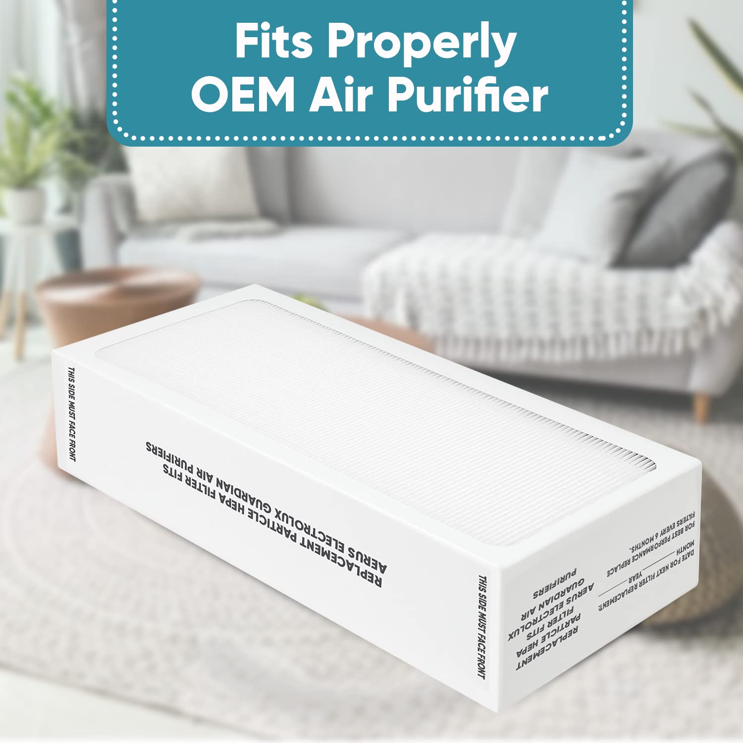 Replacement HEPA Filter with TiO2 for Enhanced Air Quality - Compatible with Aerus Electrolux Guardian Series Air Purifiers