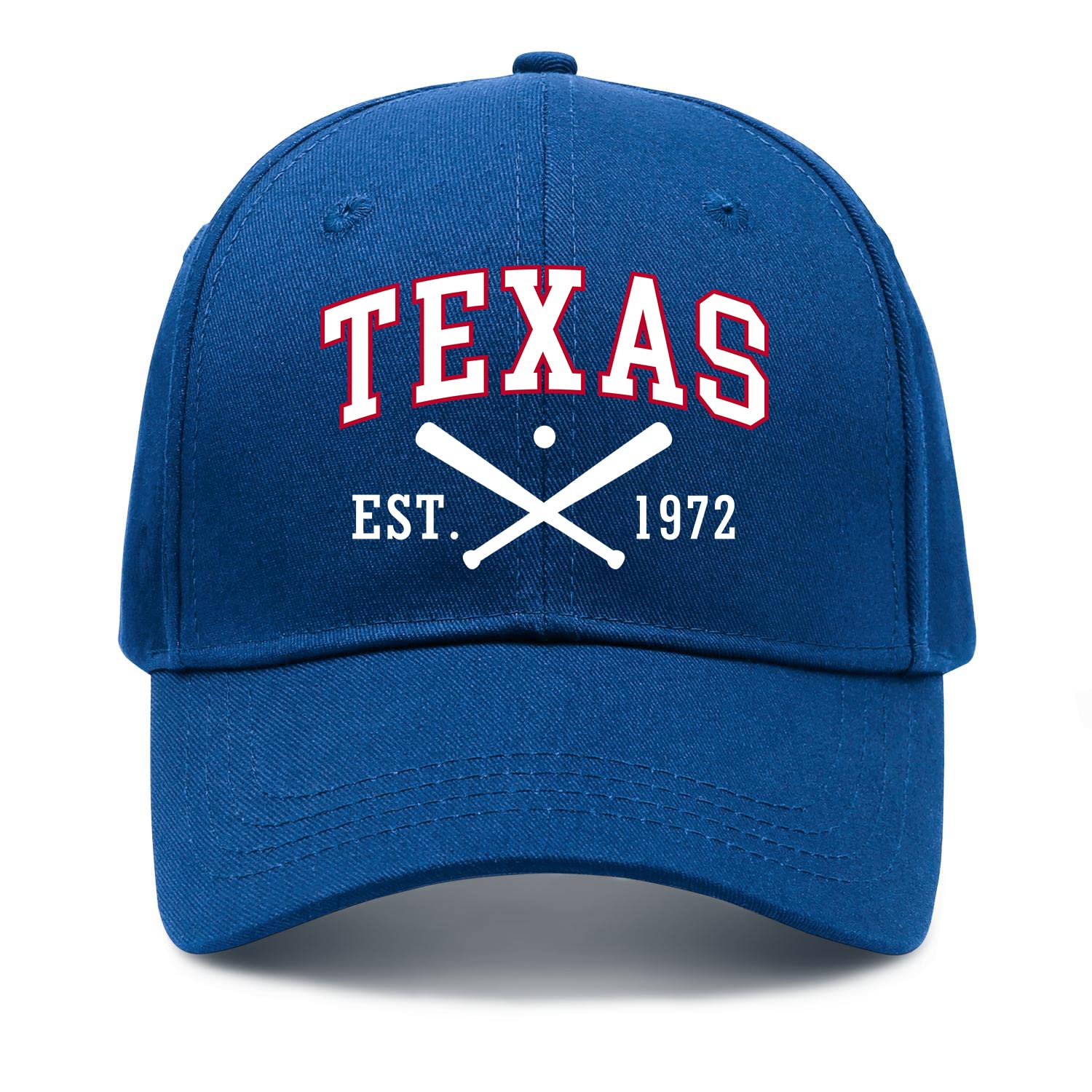 Chsetes Texas Hat Men Women Embroidered Snapback Trucker Hat Adjustable Snapback Baseball Cap Youth Golf Hats Blue Apparel Fans Gifts