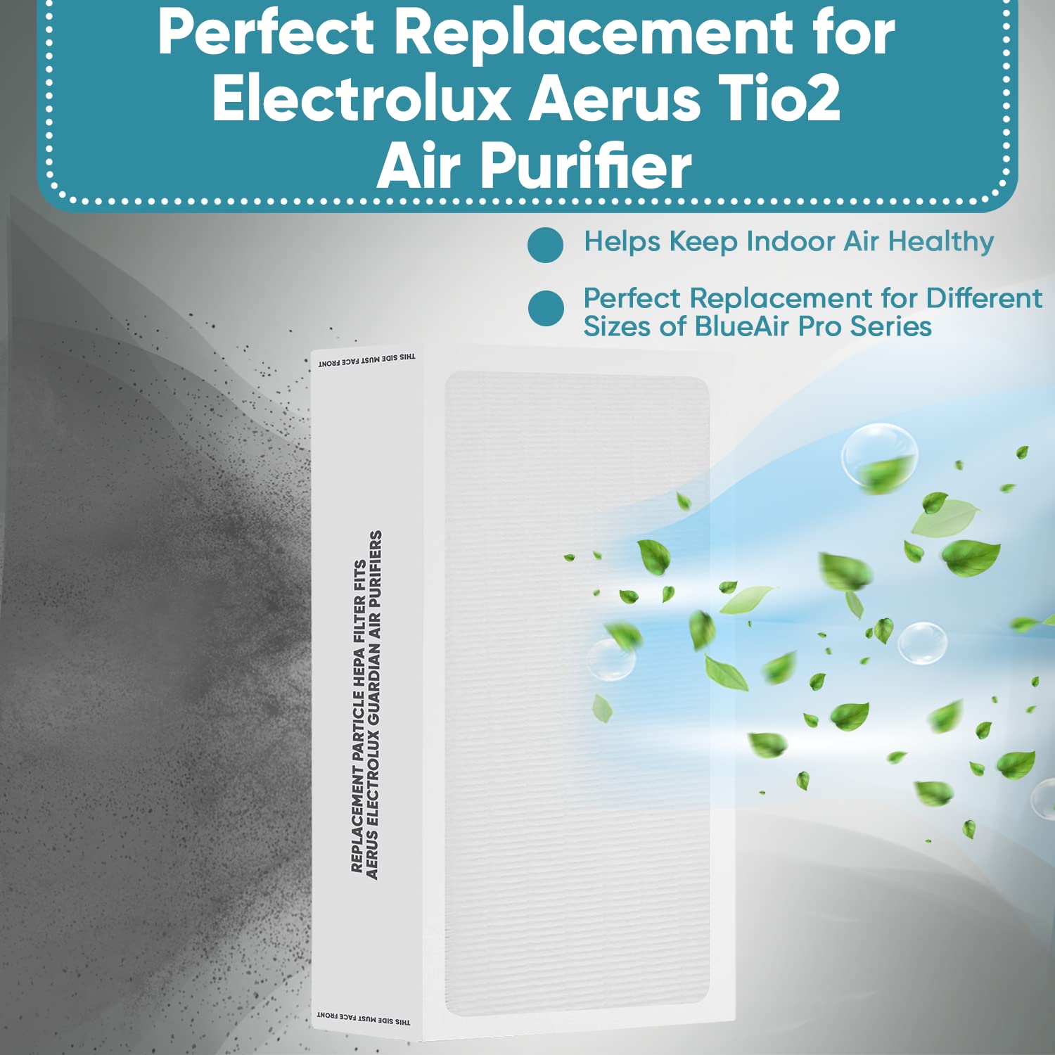 Replacement HEPA Filter with TiO2 for Enhanced Air Quality - Compatible with Aerus Electrolux Guardian Series Air Purifiers