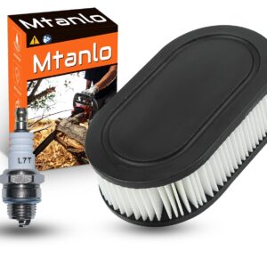 Mtanlo Air Filter Kit For Troy-Bilt walk-behind mower models TB110 TB115 TB200 TB230 TB240 TB320 TB330 TB370, Fits Troy-Bilt TB280ES, TB390ES, TB380ES, TB410XP and TB130XP