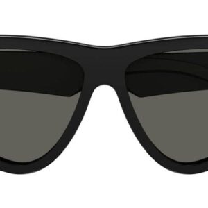 Gucci Women's Generation Cat Eye Sunglasses, Black-Black-Grey, One Size