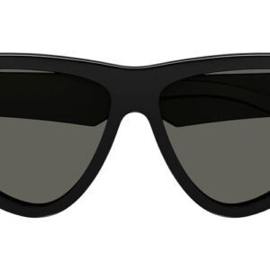 Gucci Women's Generation Cat Eye Sunglasses, Black-Black-Grey, One Size