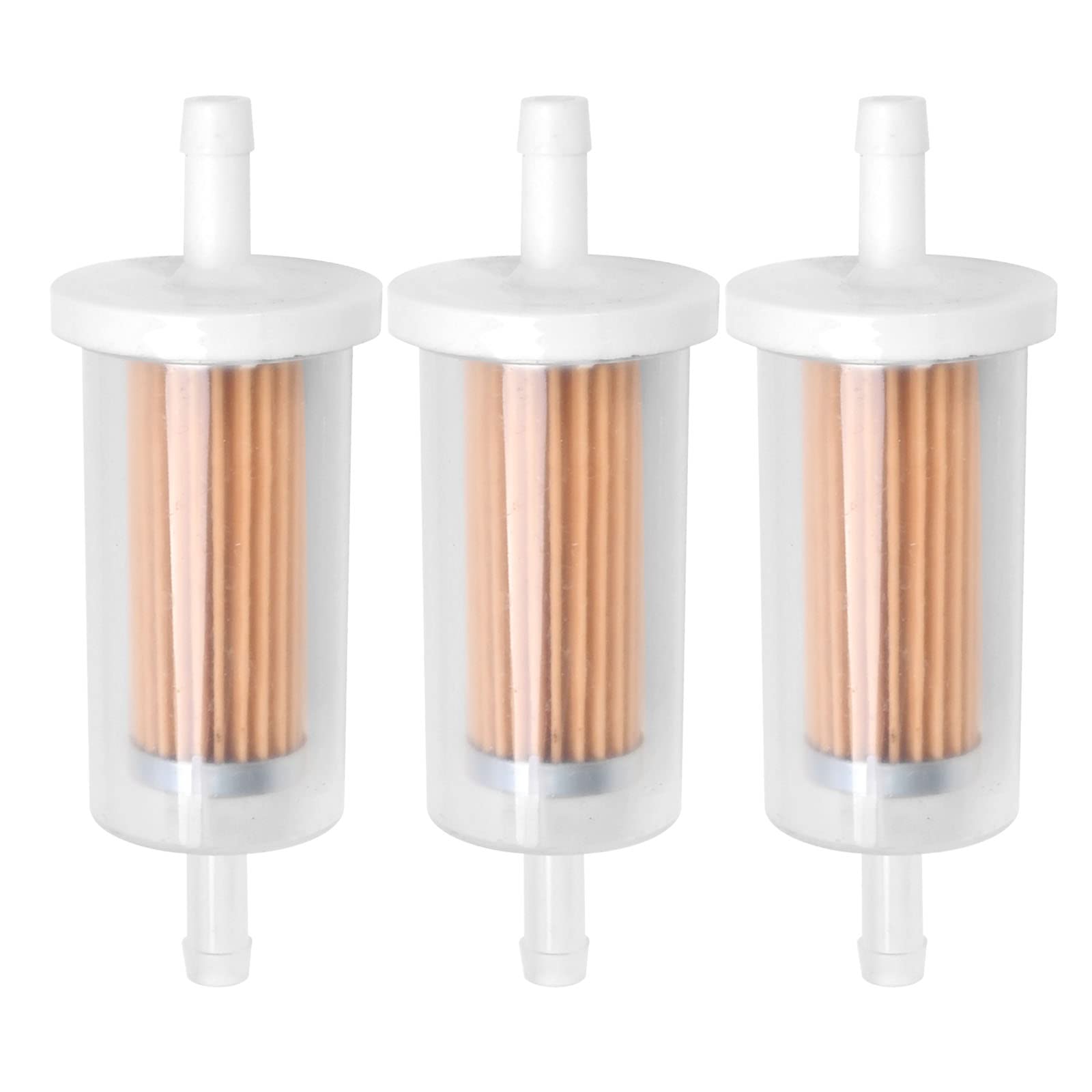 Anxingo 3 Pcs 695666 Fuel Filter Replacement for John Deer D100 D105 D110 D120 D125 D130 D140 D150 D155 D160 D170 L105 L108 L111 L120 LA125 LA115 LA105 Lawn Mower Tractor