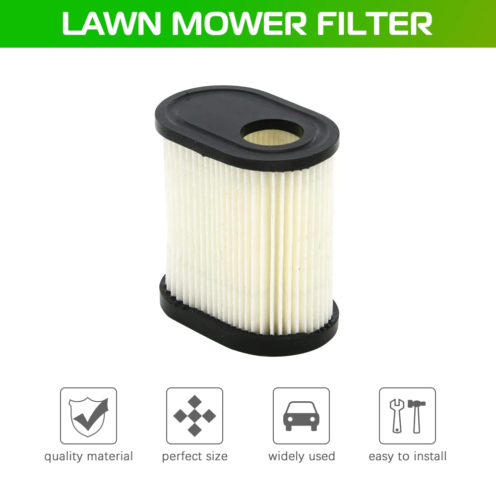 Air Filter Compatible with Toro Recycler 22 6.5HP 20016 20017 20018 Lawn Mower Air Filter Replacement 36905(2PCS)