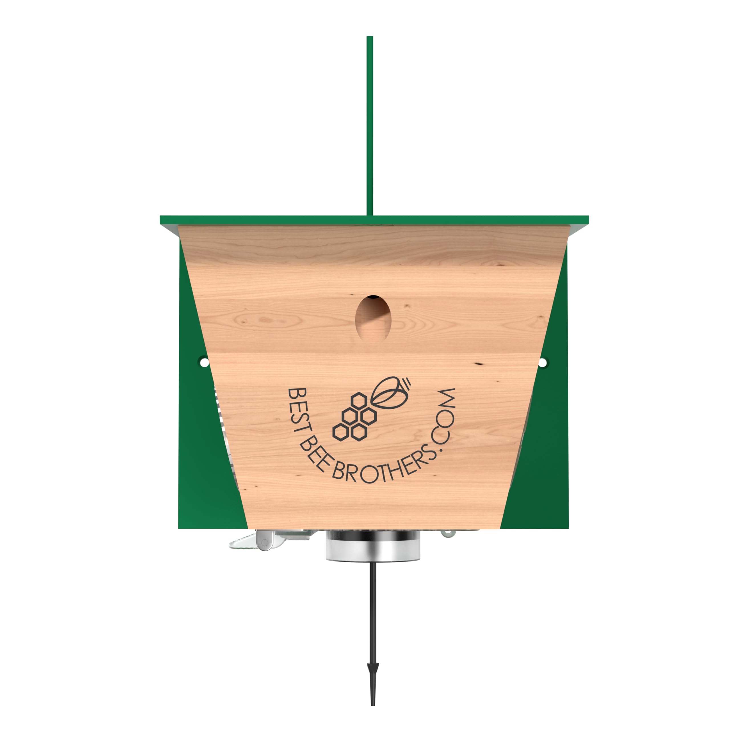 Carpenter Bee Traps for Outside - Carpenter Bee Trap, Turbo Trap 2.0 W/Bee Vault Wood Bee Traps - Carpenter Bee Traps for Outdoors Hanging - Bee Catchers for Outside (1 Pack)