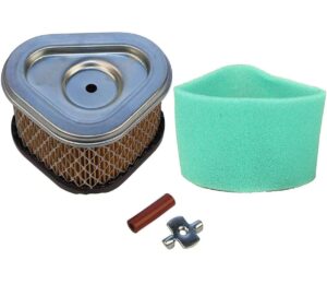 lefitpa replacement am121608 am123553 gy20574 m92359 12 083 05 12 083 05-s air filter & pre filter for john deere lt133 lt155 ltr155 lx173 for kohler cv11-cv16