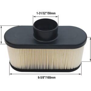 FR651V Air Filter for Kawasaki FR691V FR730V FS481V FS541V FS600V FS651V FS691V FS730V Engine Lawn Mower tractor, with Pre Filter Fuel filter tune up kit, Replace 11013-0752