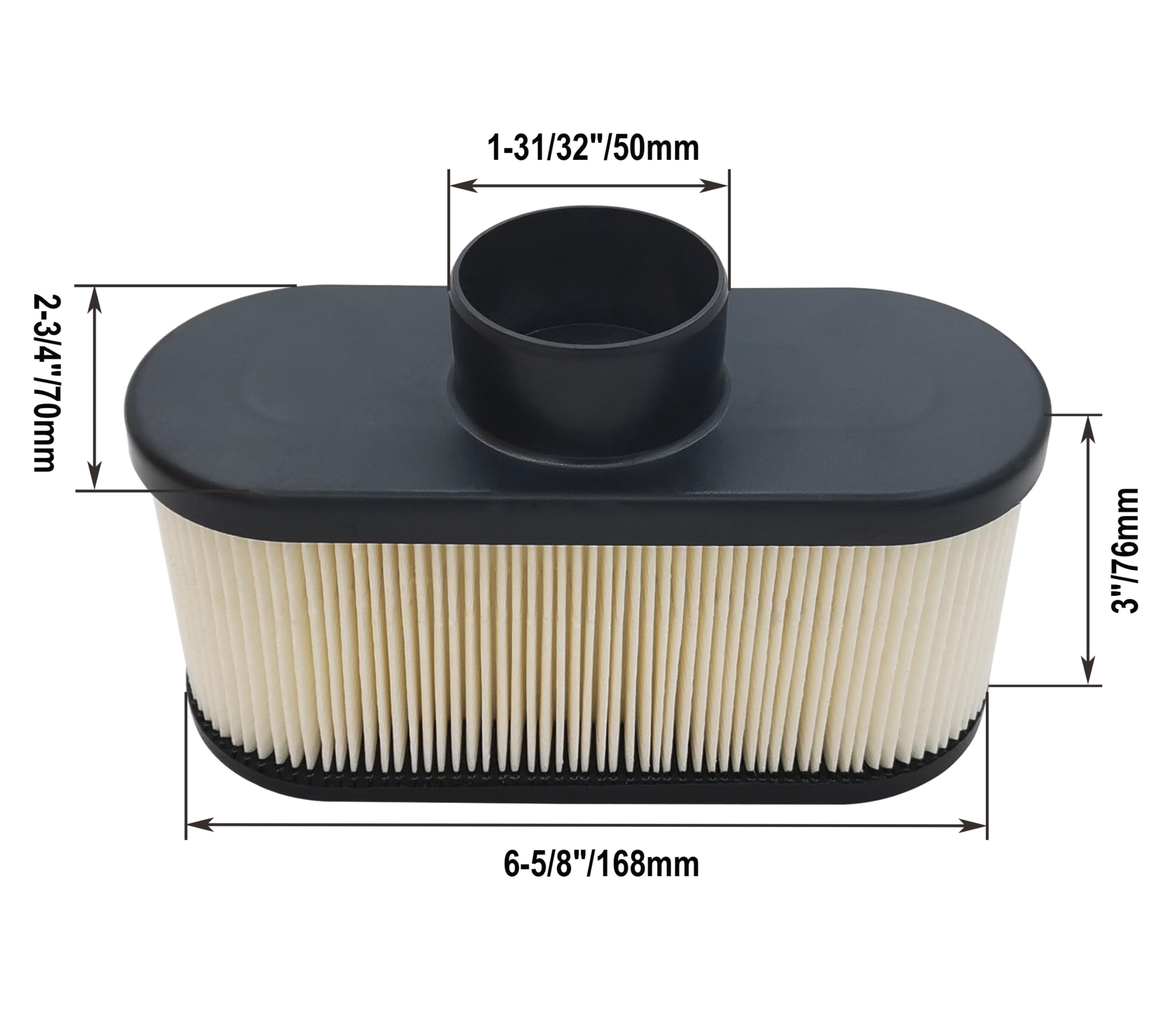 FR651V Air Filter for Kawasaki FR691V FR730V FS481V FS541V FS600V FS651V FS691V FS730V Engine Lawn Mower tractor, with Pre Filter Fuel filter tune up kit, Replace 11013-0752