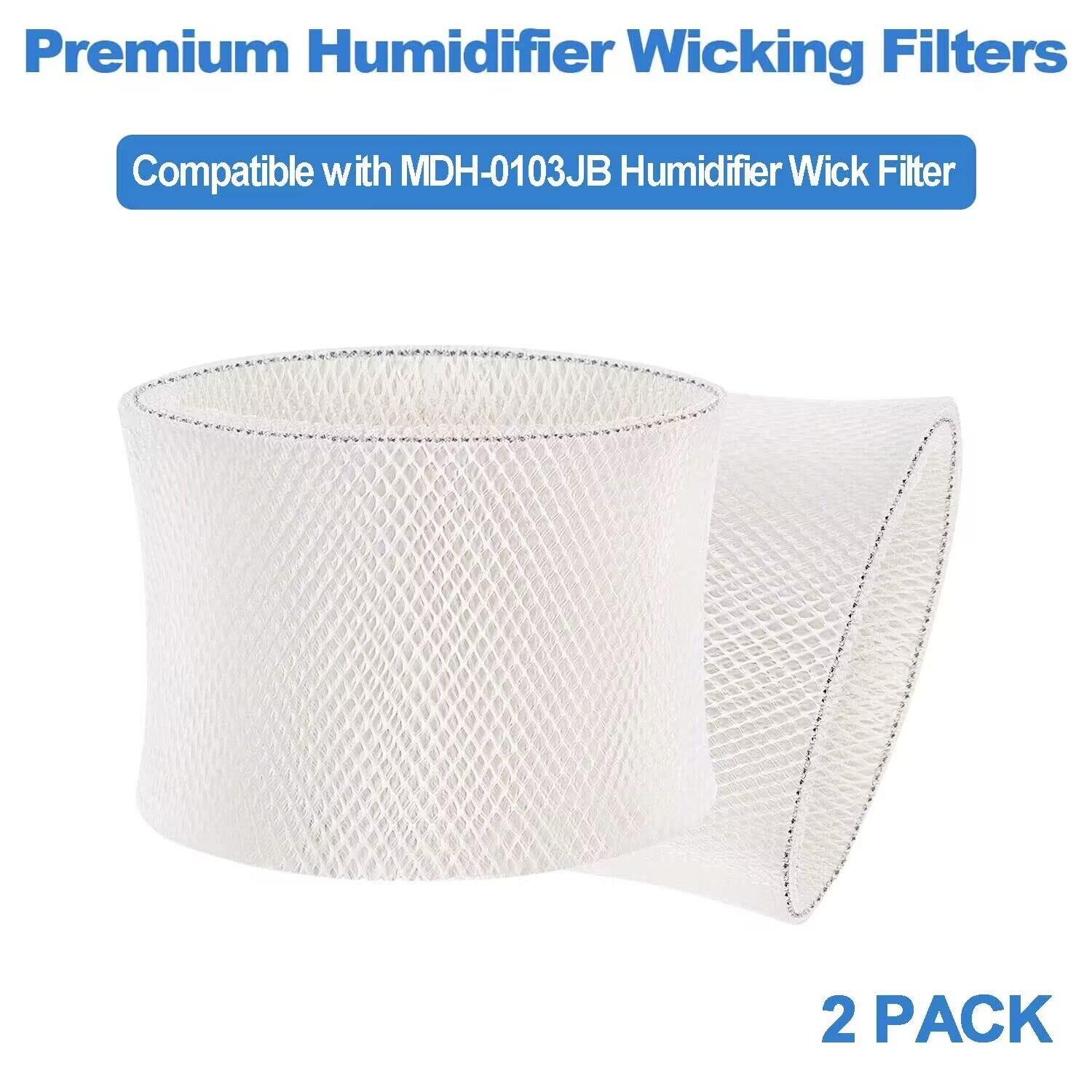 2-Pack Replacement Filters for Mainstays Humidifier, Part # A/H62 Humidifier Wick Filter