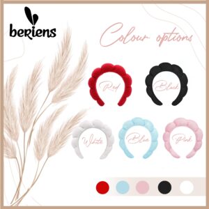 BERIENS Spa Headband - Make up headband - Black