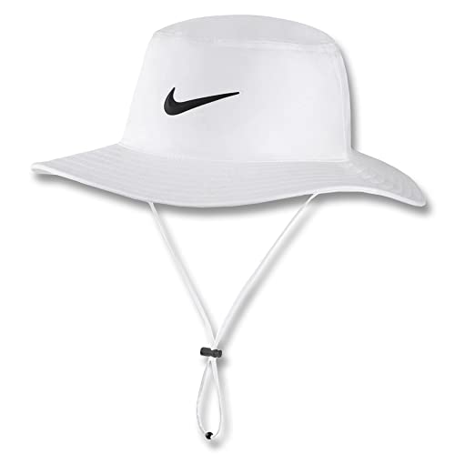 Nike 2022 Dri-FIT UV Golf Bucket Hat White/Black Large/X-Large