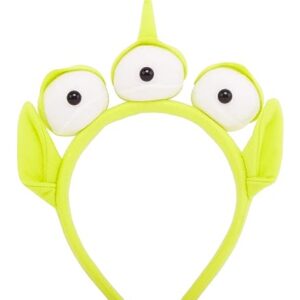 PLUSMAYI 2 PC Alien Headband Adult, Alien Headband Three-eyed Headband Monster Toy Plush Headwear Hat Accessories for Party Girls and Children