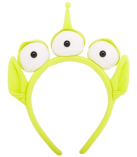 PLUSMAYI 2 PC Alien Headband Adult, Alien Headband Three-eyed Headband Monster Toy Plush Headwear Hat Accessories for Party Girls and Children