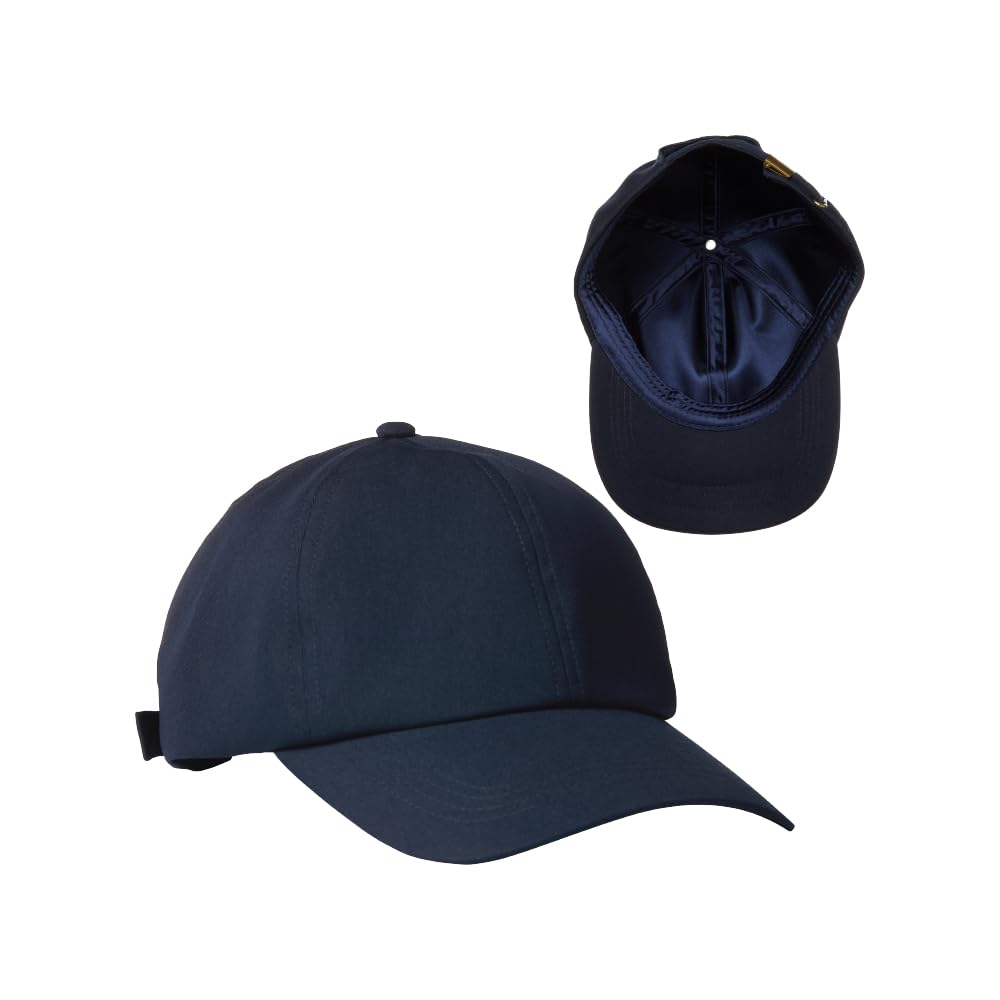 Red by Kiss Baseball Cap Satin Lined Interior, One Size Fits All, Keyshia Cole Adjustable Cap (Navy)