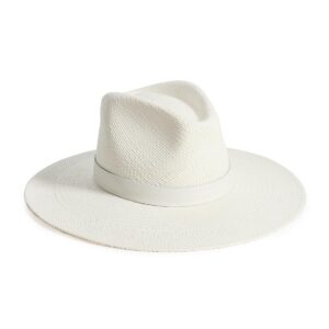 Brixton Women's Harper Panama Straw, Panama White, M