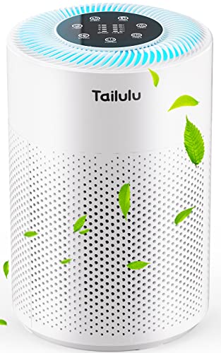 Tailulu Air Purifiers for Home Pets Large Room Up to 1722ft², H13 True HEPA Air Purifier for Bedroom, with Night Light, Sleep Mode, 4 Speed for Allergies Dust Smoke Pollen Pet Dander Hair Smell Odor