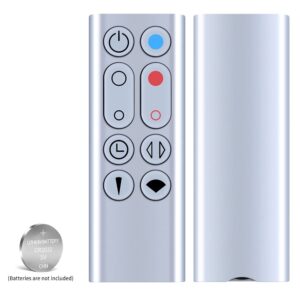 Replacement Dyson Remote Control HP01 Compatible for Dyson Heat + Cool Fan Heater Tower (Part Number: 967197-13)