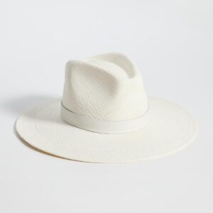 Brixton Women's Harper Panama Straw, Panama White, M