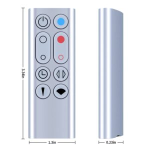 Replacement Dyson Remote Control HP01 Compatible for Dyson Heat + Cool Fan Heater Tower (Part Number: 967197-13)