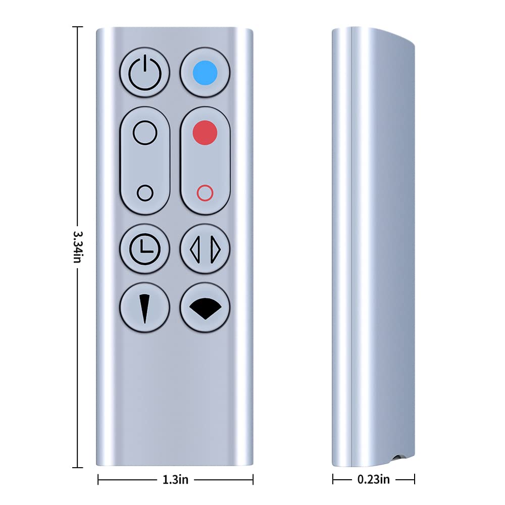 Replacement Dyson Remote Control HP01 Compatible for Dyson Heat + Cool Fan Heater Tower (Part Number: 967197-13)