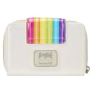 Loungefly Lisa Frank Rainbow Logo Zip Around Wallet