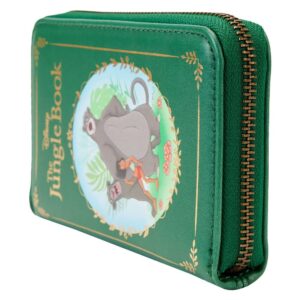 loungefly disney jungle book zip around wallet