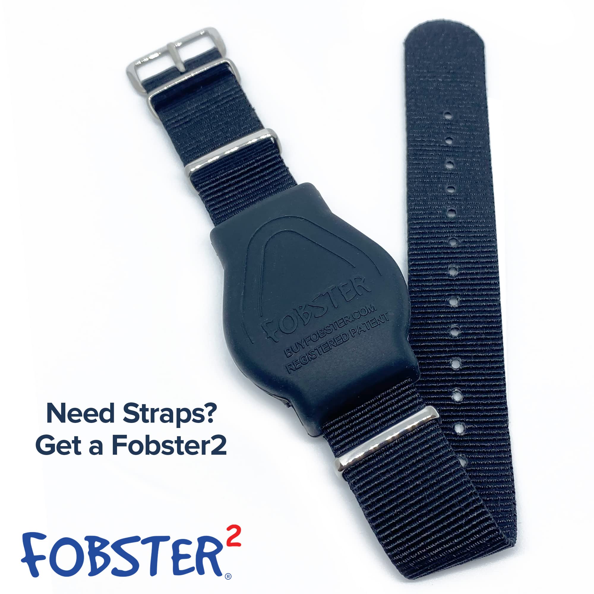 Fobster Pocket - Key Fob Bracelet HID RFID Key Fob Wristband Fob Holder Wristlet Keychain Patented