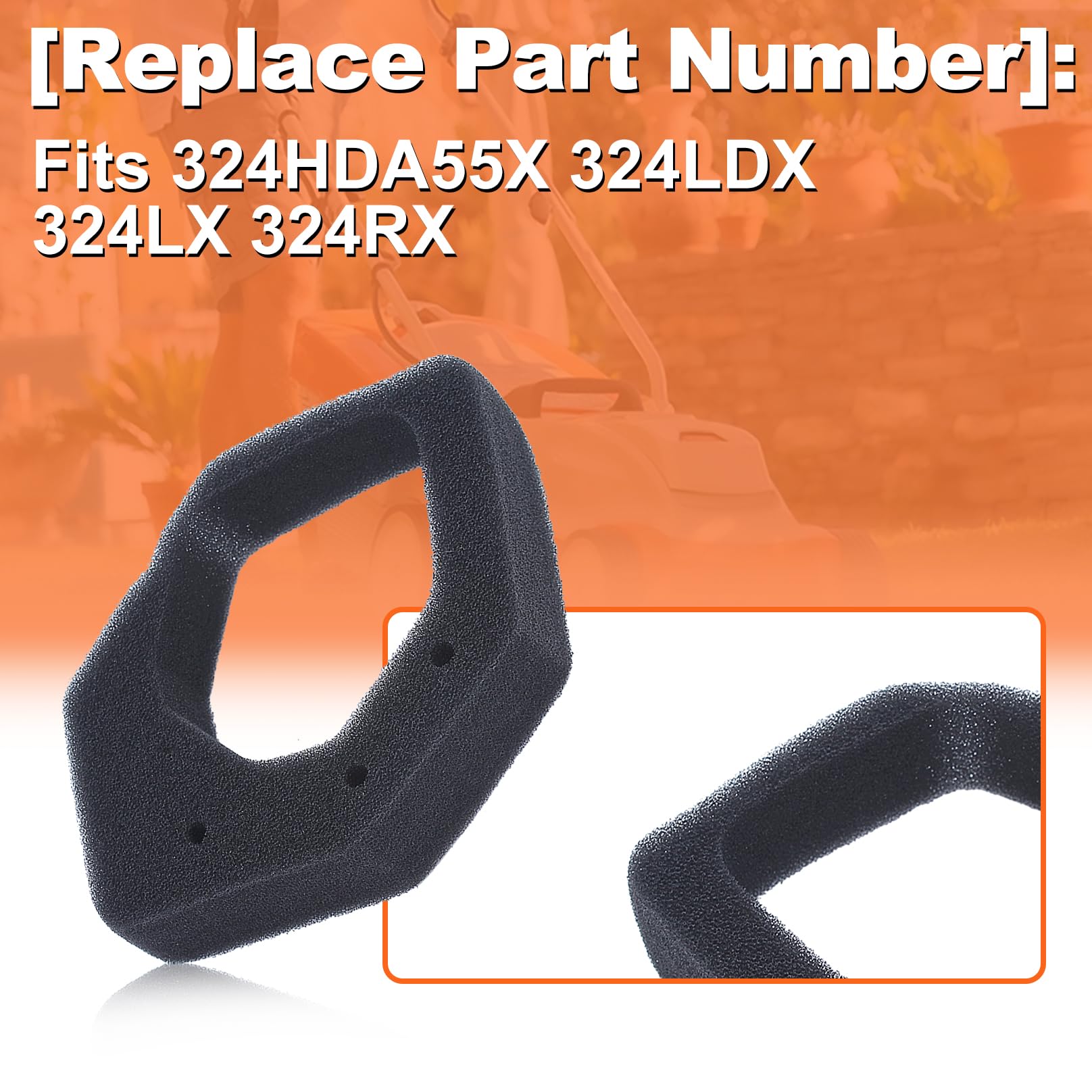 Mtanlo 531008693 Replace For Husqvarna 531008693 For Husqvarna,AYP, For Craftsman, For Jonsered, For McCulloch, For Poulan, For Poulan Pro, For Weed Eater 324HDA55X 324