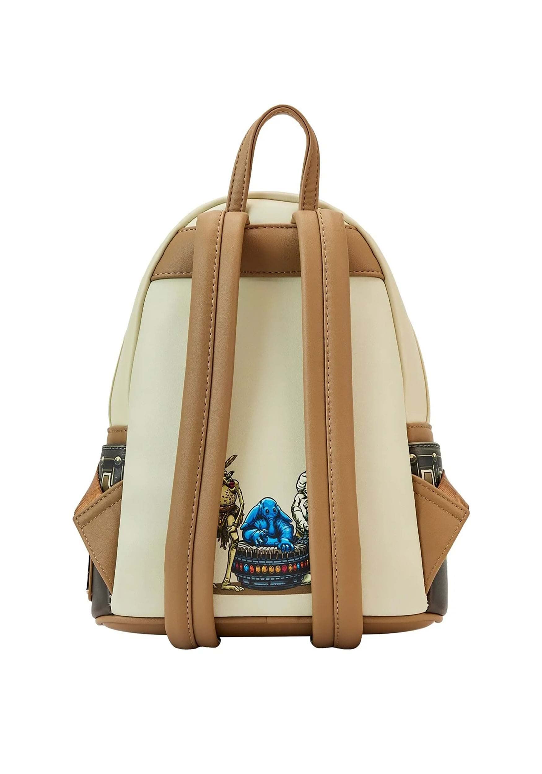 Star Wars Return of the Jedi 40th Anniversary Jabba's Palace Scene Loungefly Mini Backpack Standard