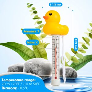 Pool Thermometer Floating Swimming Pool Thermometer Pond Water Thermometer Swimming Pool Floating Thermometer Pool Accessories for Outdoor and Indoor Swimming Pools and Spas by DWEPTU