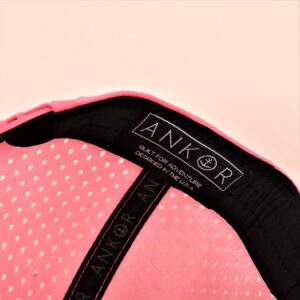 ANKOR Ultra Performance Water-Resistant UPF 50 Baseball Hat | Golf | Boat | Beach | Lake | Workout | Everyday | Men and Women (Hot Pink)