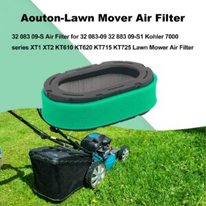 Aouton 32 083 09-S Air Filter for 32 083-09 32 883 09-S1 Kohler 7000 series XT1 XT2 KT610 KT620 KT715 KT725 KT730 KT735 KT740 KT745 19HP-26HP Engine Cub Cadet 3208309 MTD Lawn Mower Air