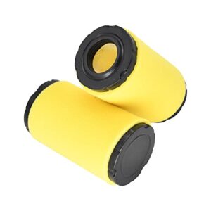 Firmusparts 2 PCS 793685 793569 Air Filter GY2155 MIU11511 Compatible With John Deere Lawn Mower Tractor LA125 LA115 D100 D110 D120 L100 E110 Compatible With Intek Series 20-21 HP